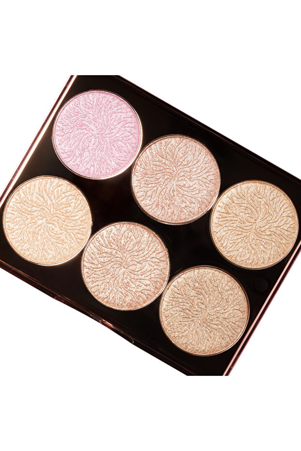 لوحة ألوان هايلايتر مكونة من 6 ألوان - 3