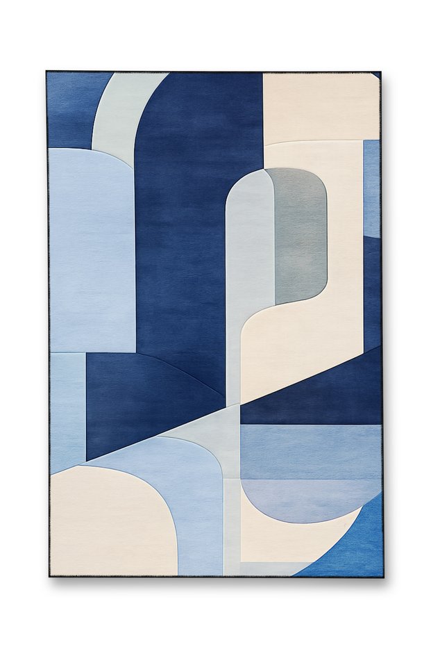 Mosso Line Patterned Woven Base Modern Decorative Carpet Mosso2052
