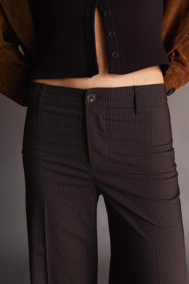 Geniş paça pantolon - 4