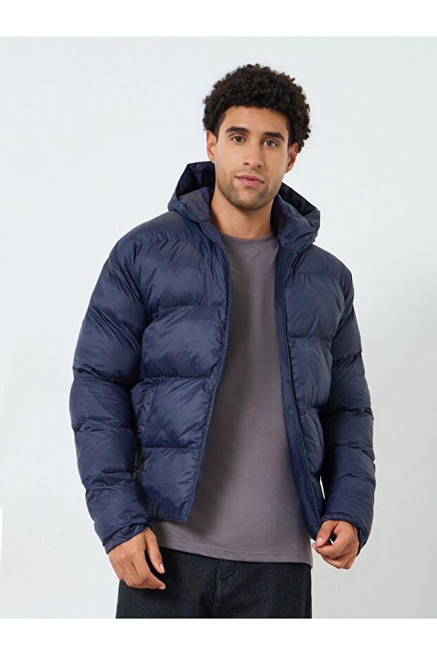 جاكيت رجالي قصة مريحة سادة بقصة مريحة - 1