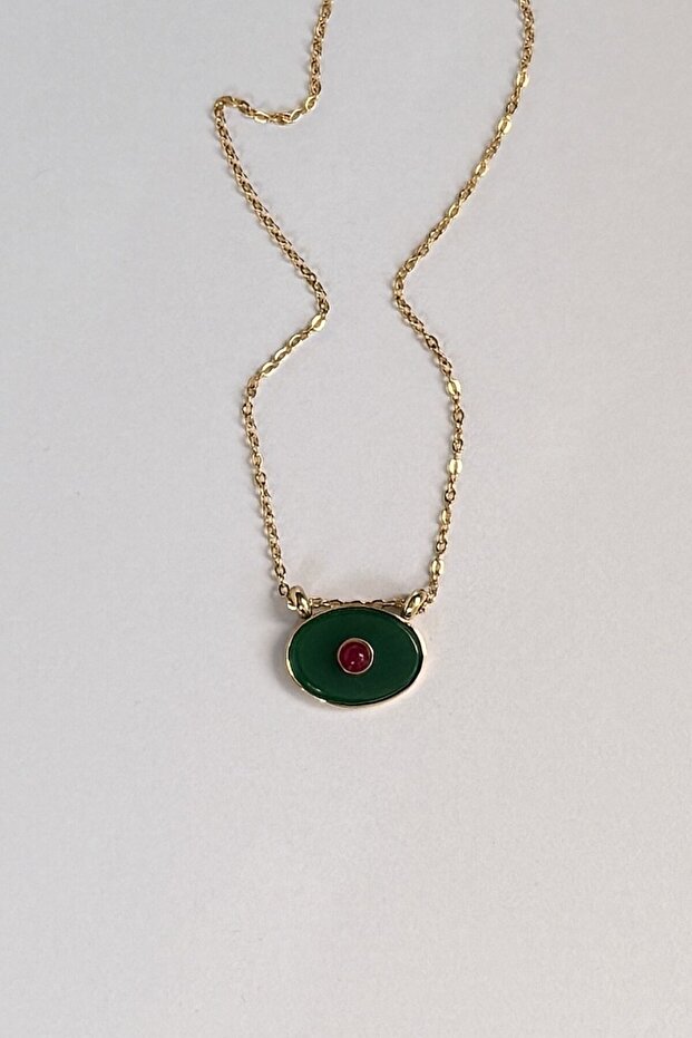 Lucky Eye Çelik Kolye - 4