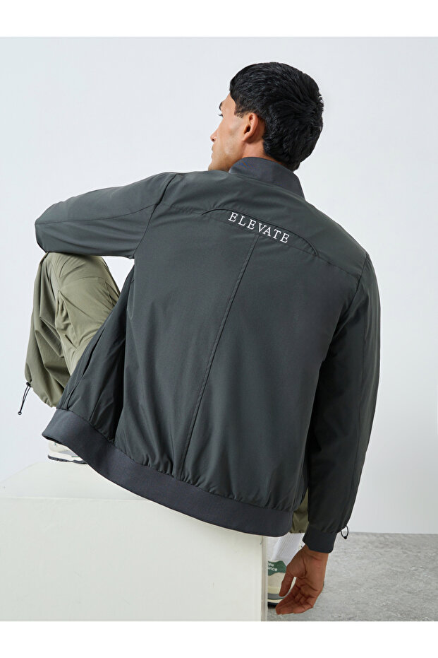 جاكيت رجالي قصة فضفاضة بقصة سادة - 1