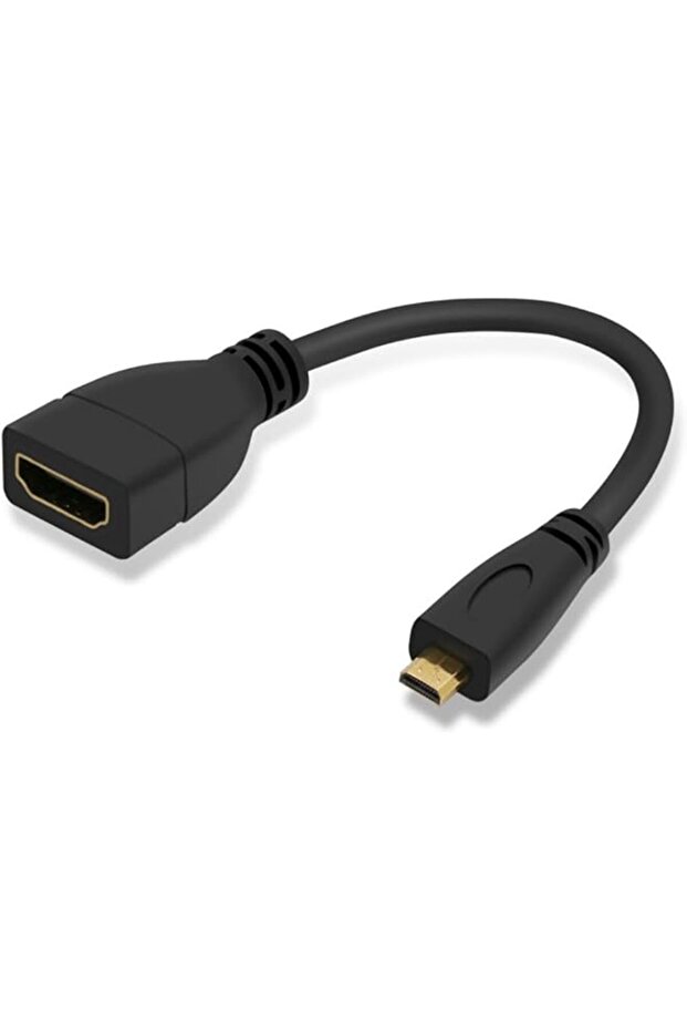 Micro HDMI Male to HDMI Female 4K Cable Adapter for HDTV Camera 10CM