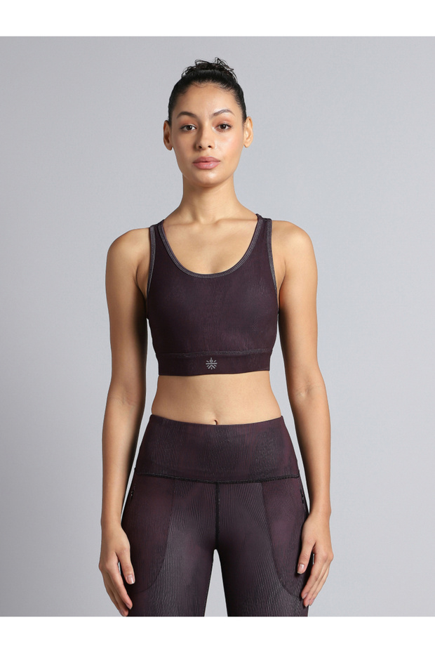 Women Urban Camo Running High Support Bra