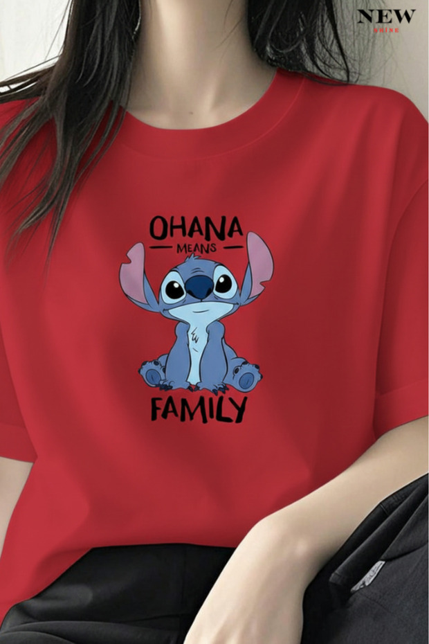Stitch Printed Unisex T-Shirt