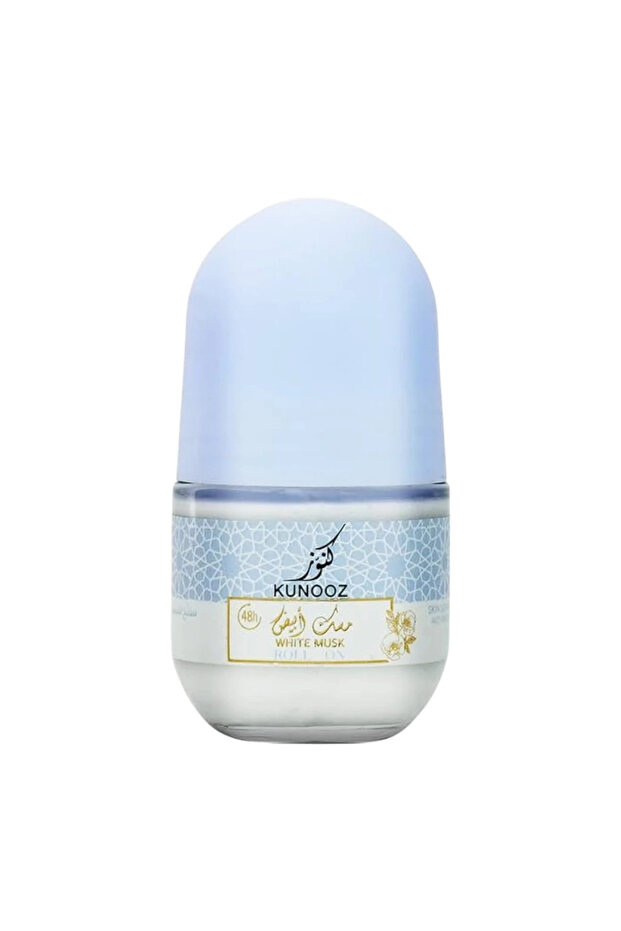 عطر المسك الأبيض رول أون - 50 مل