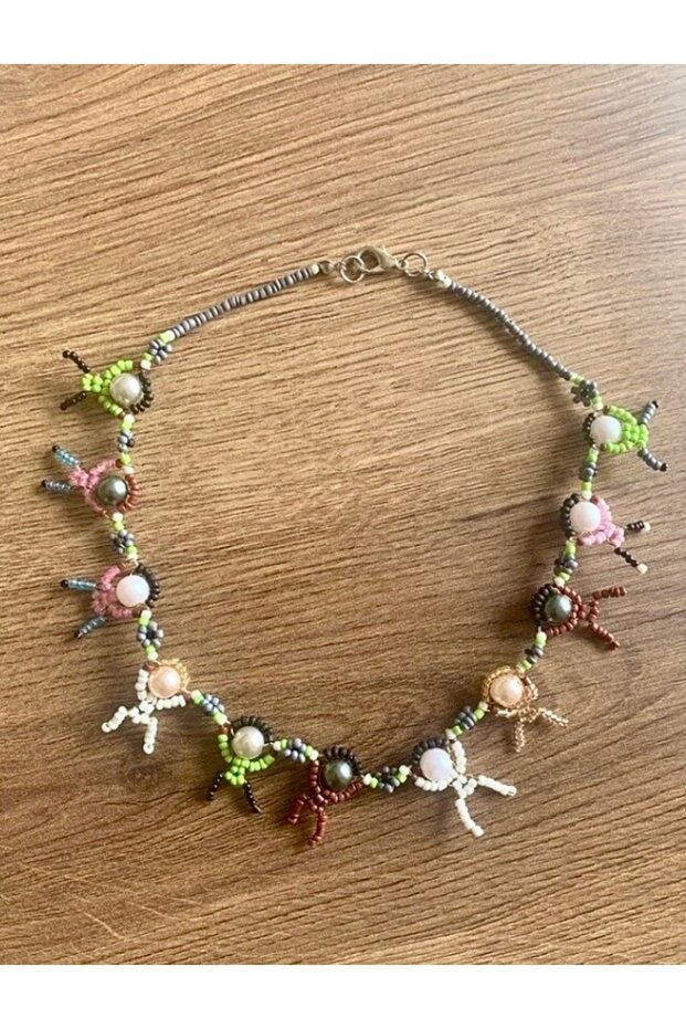 Vintage Bohem kolye - 1