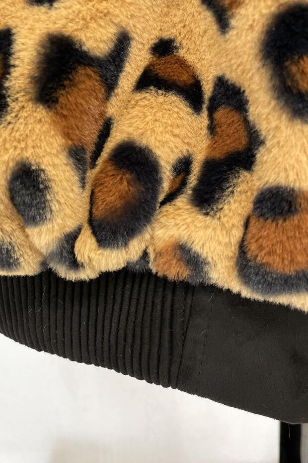 معطف من القطيفة منقوش - ليوبارد LEOPAR - 6