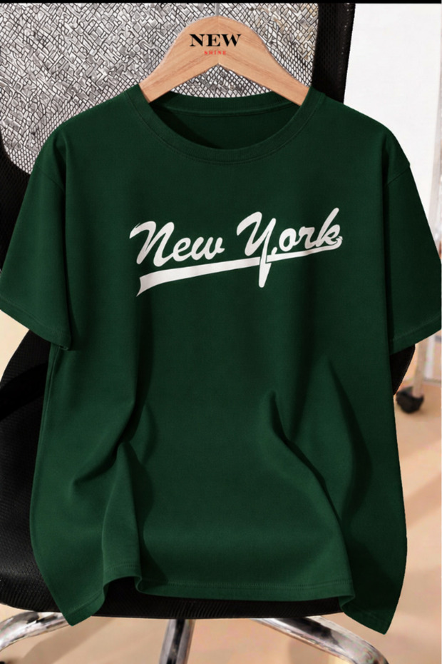 New York Printed Unisex T-Shirt