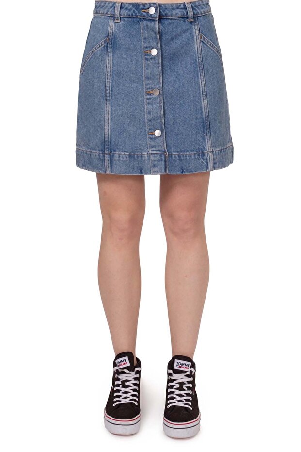 REFIBRA DENIM SKIRT - 1