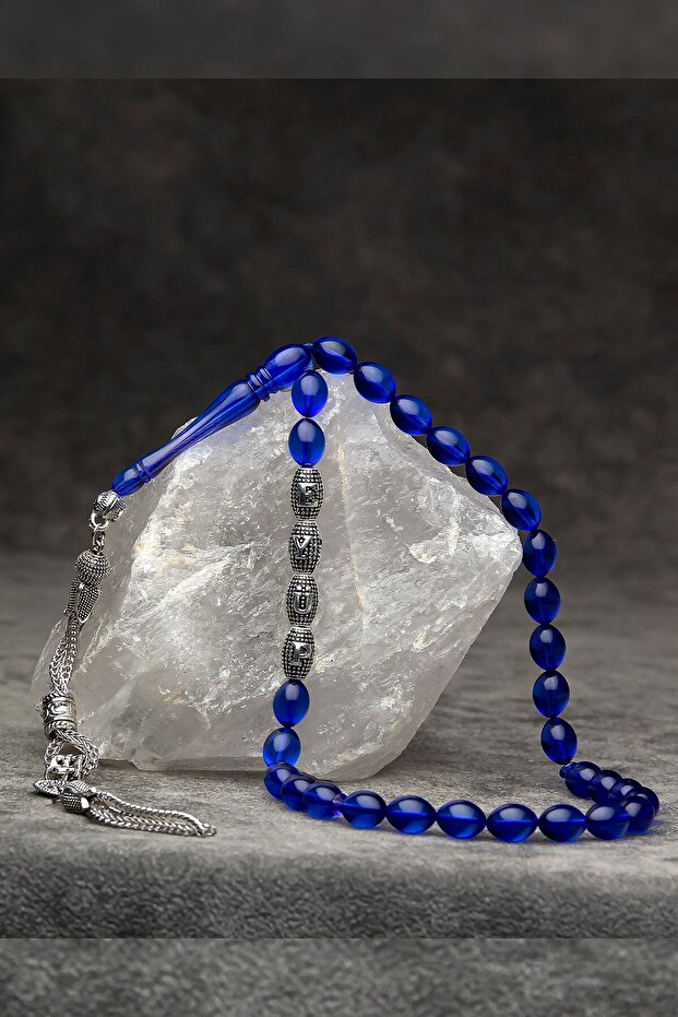 Gift Prayer Beads, Father's Day Gift Prayer Beads, Lettered Powder Amber Prayer Beads