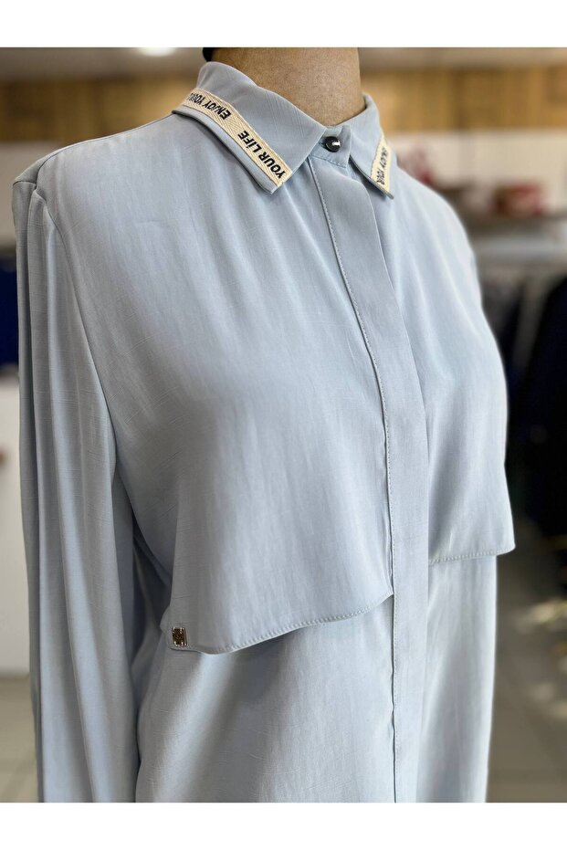 Mavi Bluz/Gömlek - 2