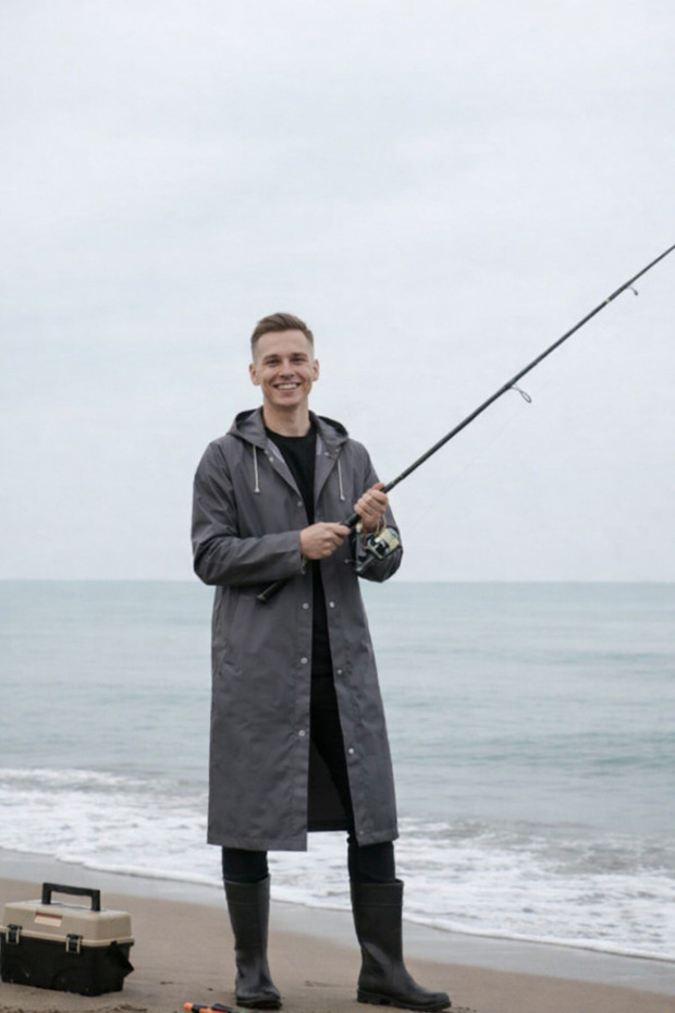 Unisex Eva Waterproof Raincoat Fenerbahçe's Super Cup Champion Raincoats Arrived