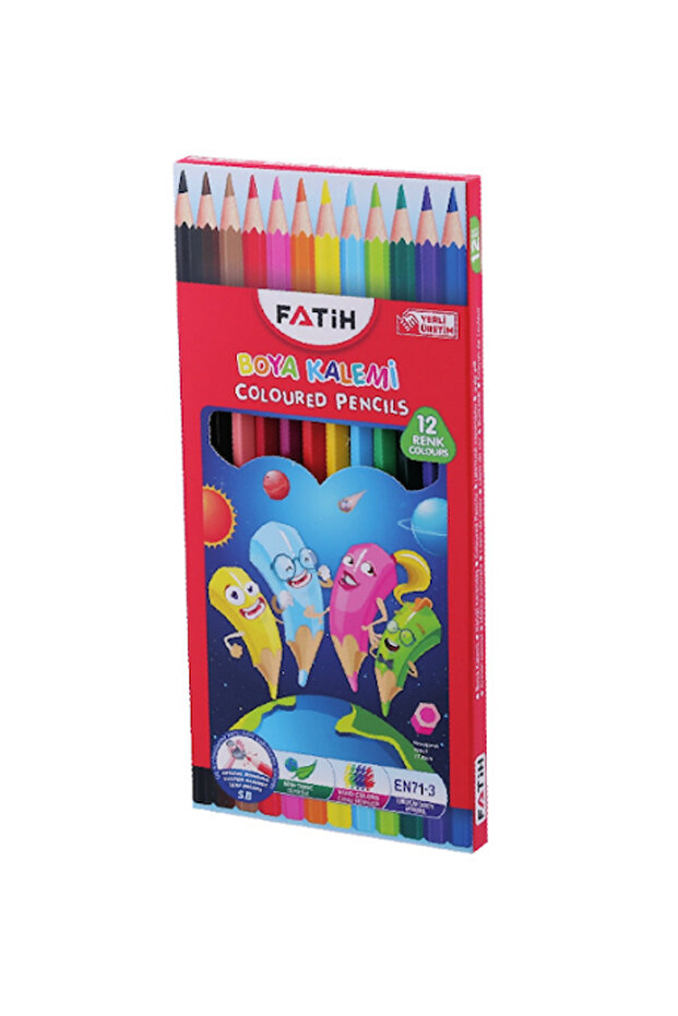12-Piece Full Paint Dry Paint Carton Boxed