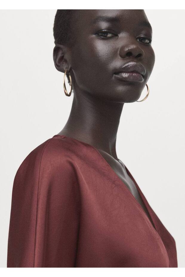 Kemer detaylı elbise - 7