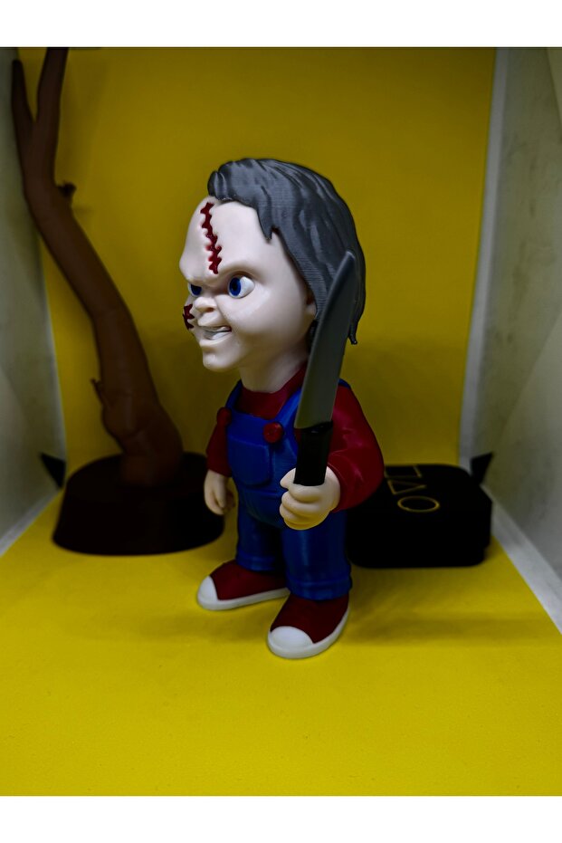 CHUCKY ( Gri ) saç modelli - 3