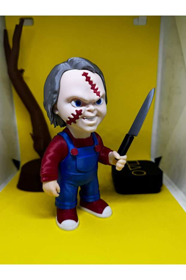 CHUCKY ( Gri ) saç modelli - 2