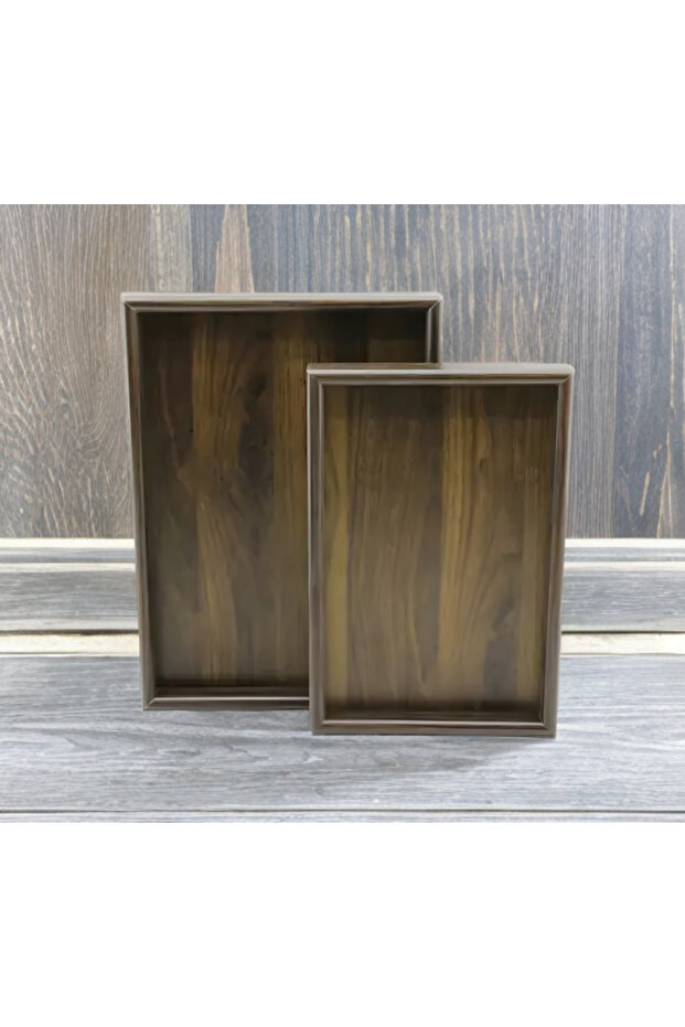 2Lİ BAMBU TEPSİ - 1