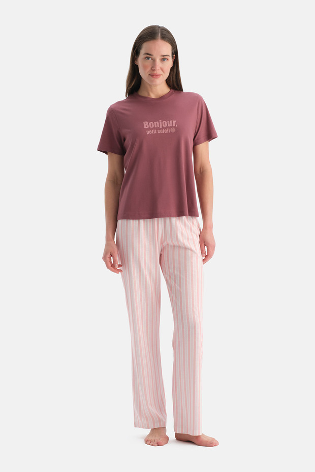 SET TEE-TRIOU PANTALONI IMPRIMATI - 4