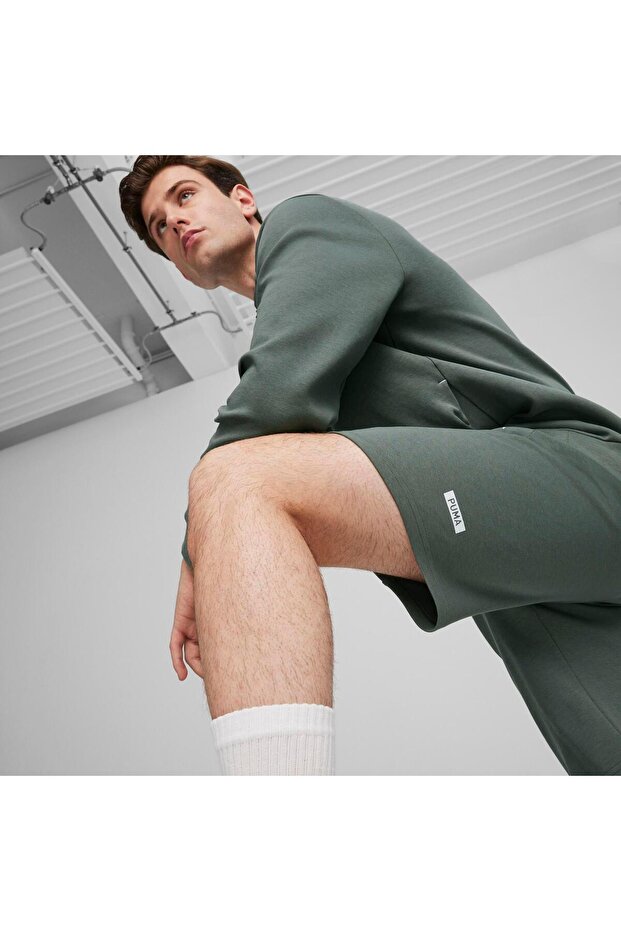 Rad/Cal Unisex Сірі шорти - 4