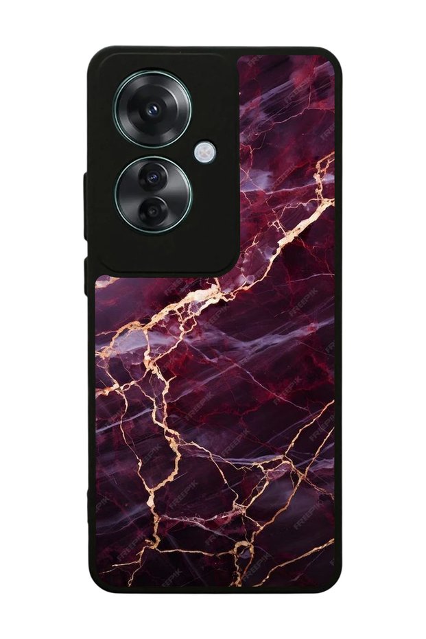 Oppo Reno 11F Compatible Marble Design Glossy Premium Case