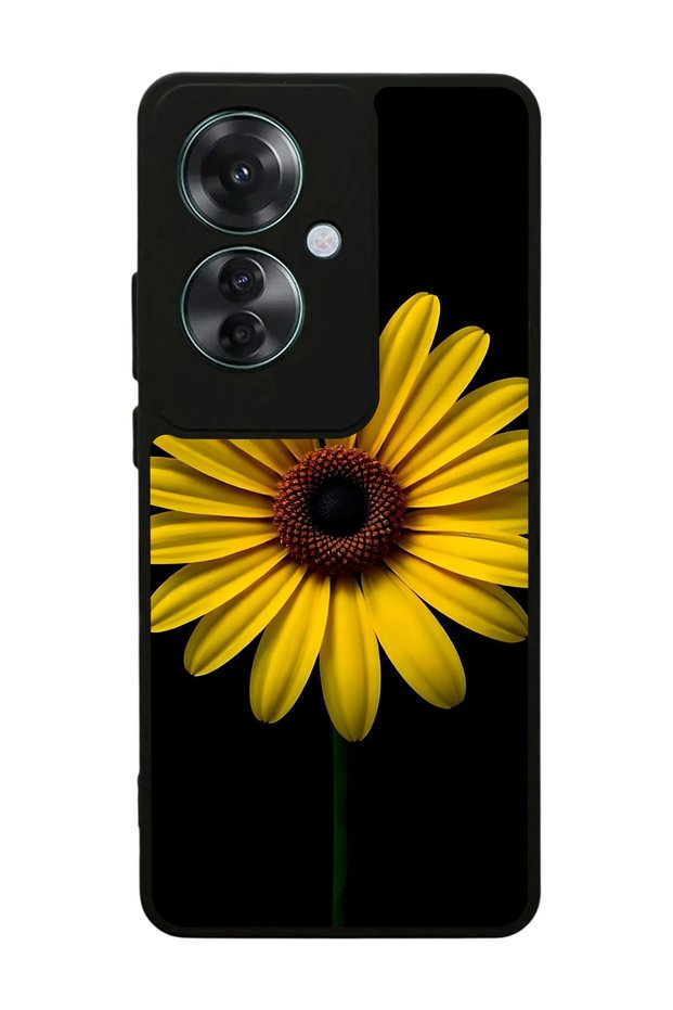 Oppo Reno 11F Compatible Daisy Design Glossy Premium Case