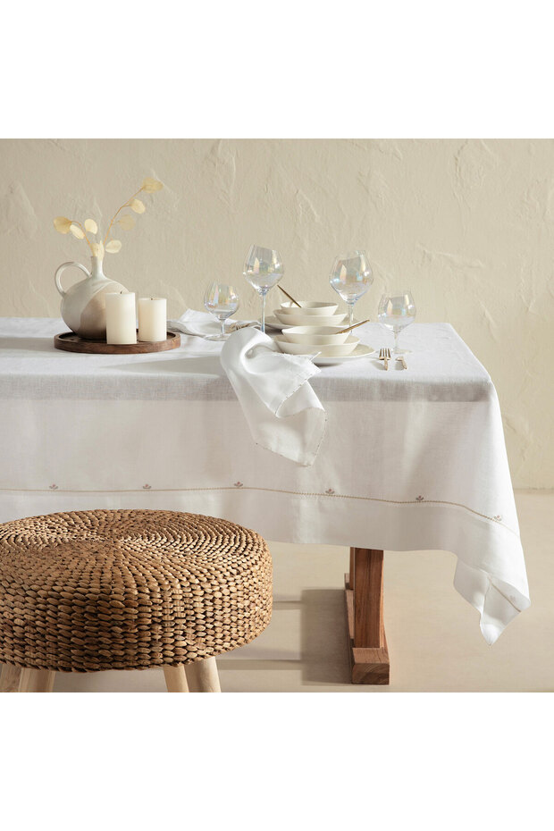 Blume Masa Ortusu Beyaz - 1