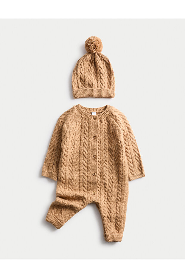 2’li Örgü Bebek Takımı - 1