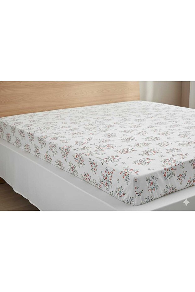 ملاءة سرير مطاطية منقوشة مزدوجة من ميتيز - 2