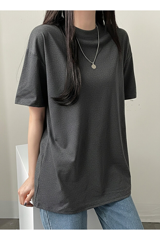 TRICOU BASIC DE DAMĂ CU GULER ROTUND - 5