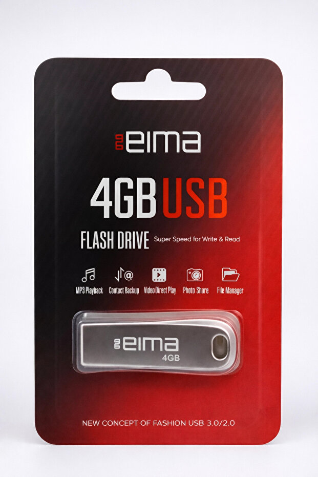 Eima 4 Gb USB Flash Memory | Ultra High Capacity, Metal Body