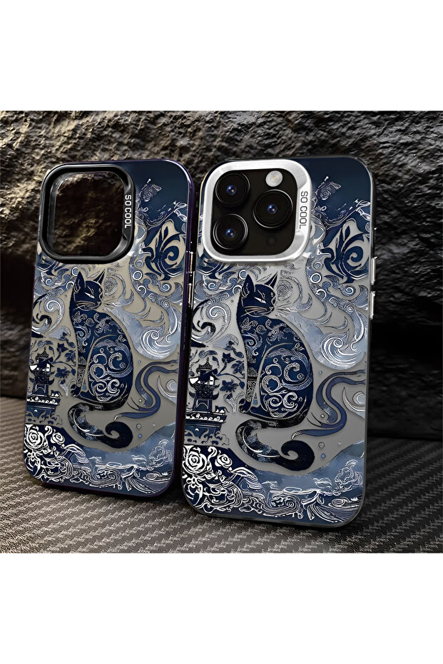 غطاء حماية متوافق مع آيفون 16 برو، مصنوع من السيليكون مع حافة صلبة وظهر مضاد للسقوط، تصميم كلاسيكي - 8