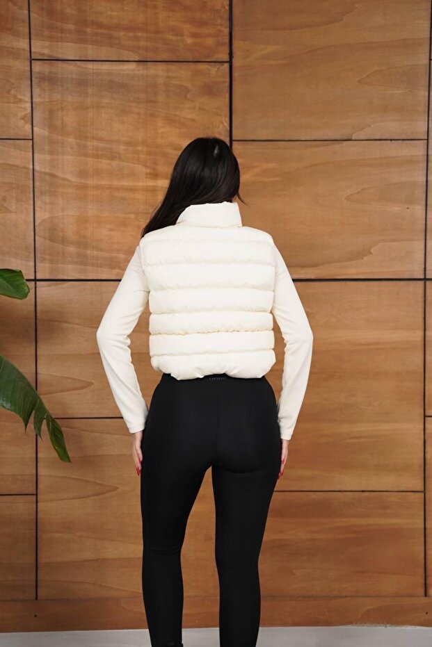 Range Fermuarlı Şişme Mont - 3