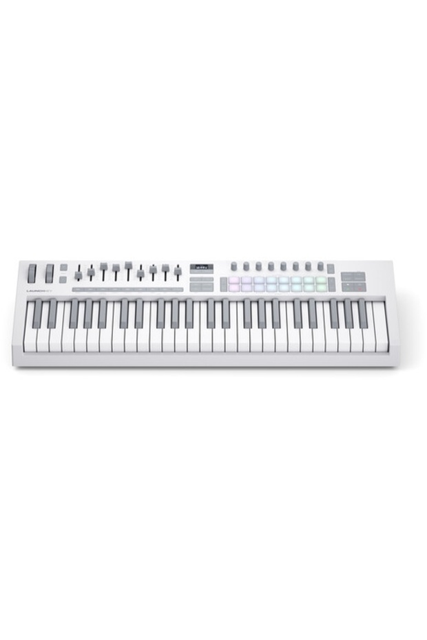 Launchkey 49 MK4 Midi Klavye (Beyaz) - 2