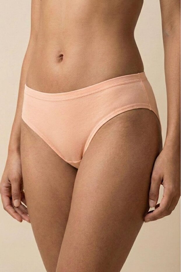Yavruağzı Women's Bamboo Slip Panties - Flexible and Soft Textured Breathable Basic Underwear