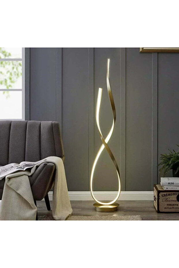 Luminous Twist- New Dimmable Twisted Floor Lamp LED