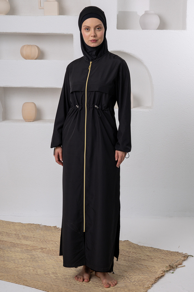 Chaand Battal Long Sleeve Hijab Swimsuit 1505-P