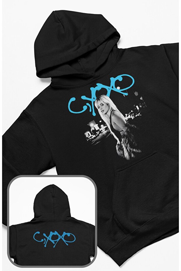 Unisex C,Xoxo Ense Printed Hooded Sweatshirt, Oversized Camila Cabello Themed Hoodie