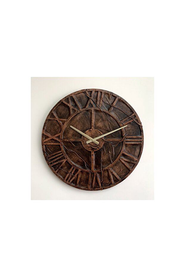 DERİ DUVAR SAATİ - 2