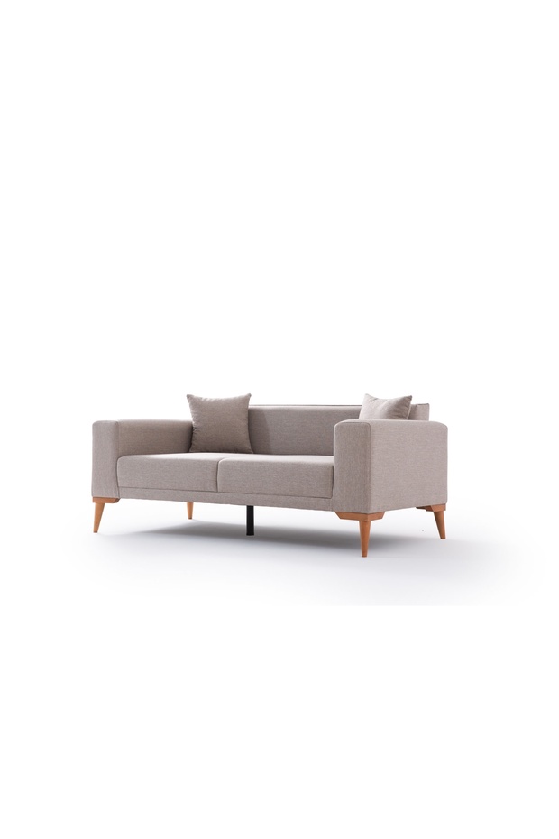 Babil İkili Kanepe, Krem - 6