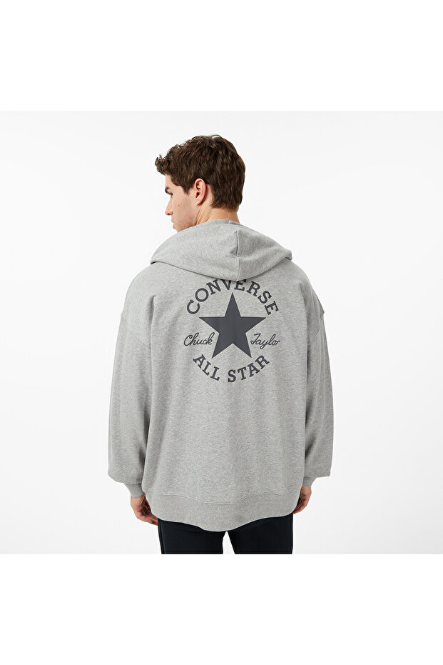 Classic Erkek Gri Sweatshirt - 2