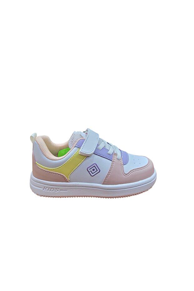 1603 White-Powder-Lila Children's Shoes