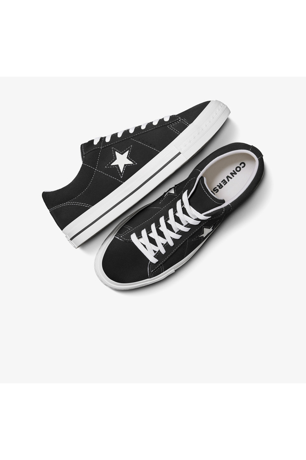 One Star 95 Kadın Siyah Sneaker - 6
