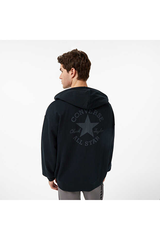 Classic Erkek Siyah Sweatshirt - 2