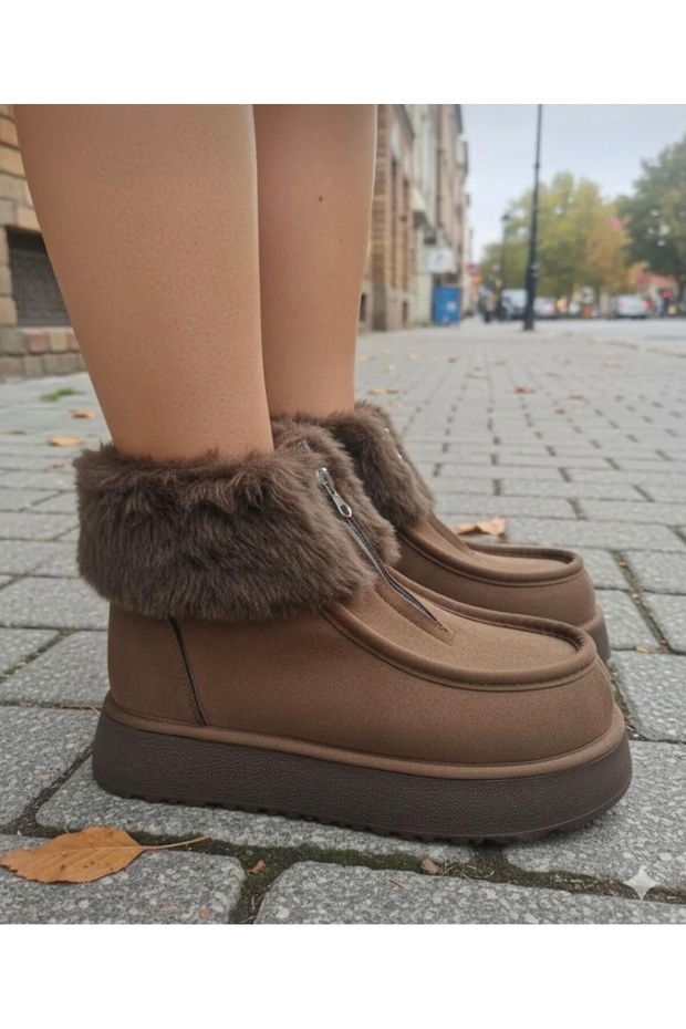 Kalın Taban Kürklü Bot - 2