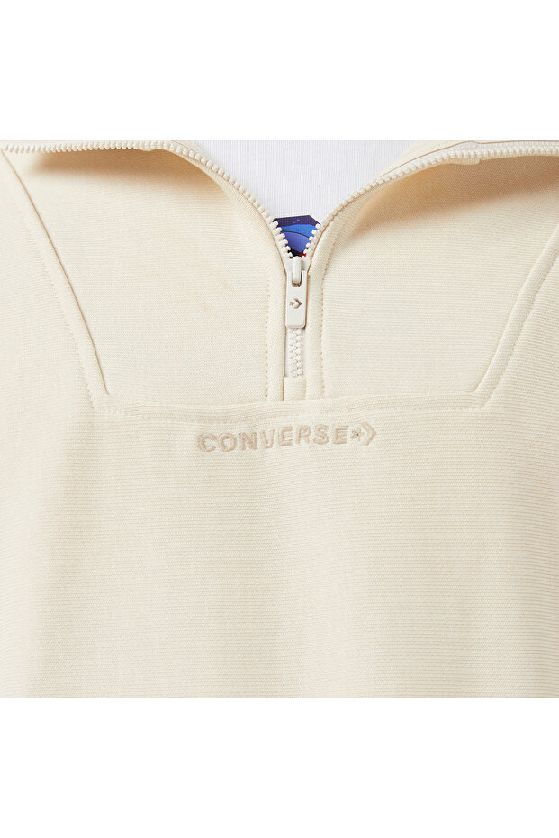 Erkek Krem Sweatshirt - 5