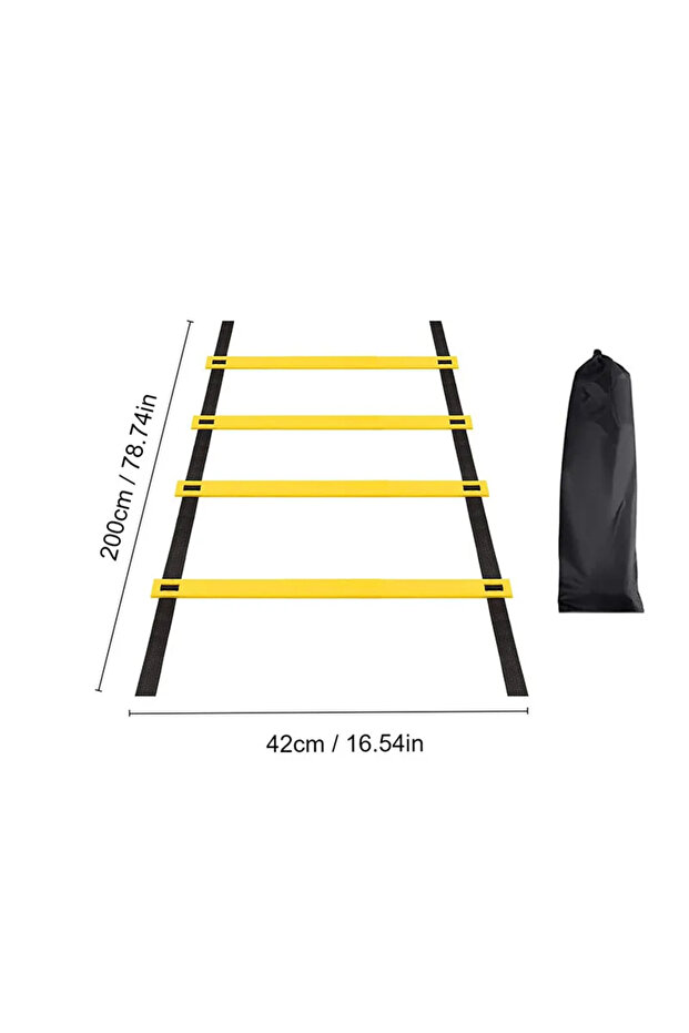 2M Agility Ladders Nylon Straps For Speed Training And Sports Flexibility Agility Football Training