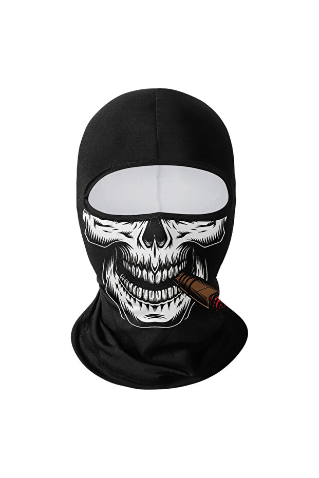 NK-03 Cycling Mask Skull Quick-drying Sunscreen Balaclava Men's Motorcycle Elastic Helmet Lined Ghos