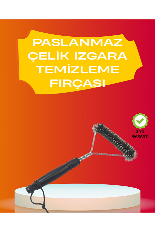 Barbecue Grill Cleaning Brush with Rust-Proof Steel Wire