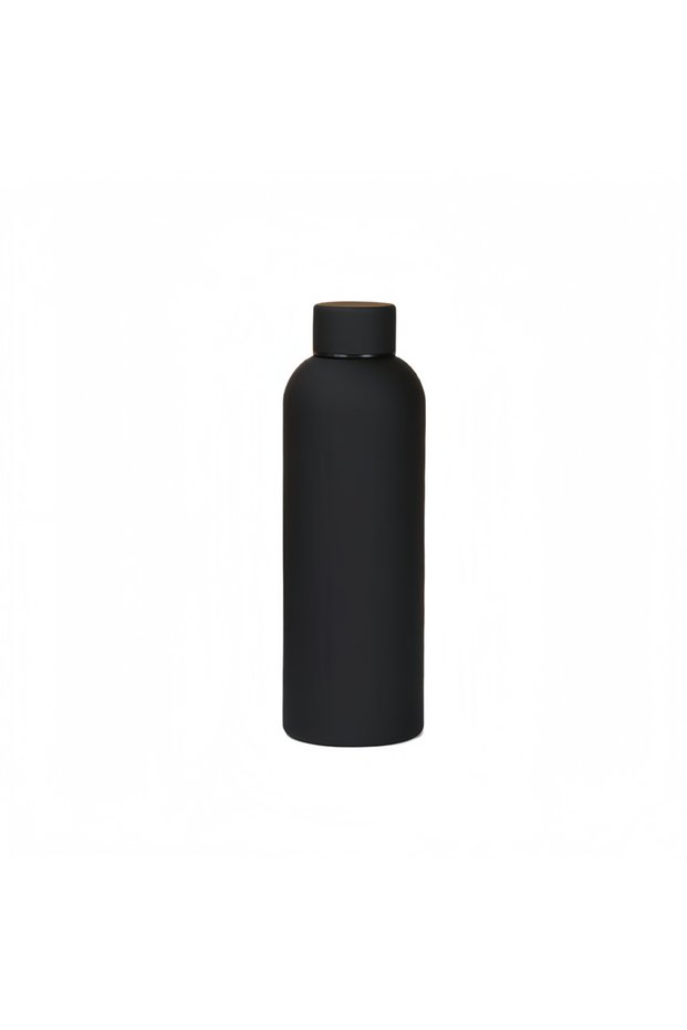 750ml Black 350-750ML Stainless Steel Thermos Cup Portable Small Mouth Water Cup Travel Outdoor Spor